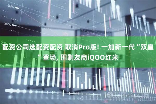 配资公司选配资配资 取消Pro版! 一加新一代“双皇”登场, 围剿友商iQOO红米