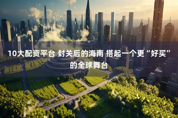 10大配资平台 封关后的海南 搭起一个更“好买”的全球舞台
